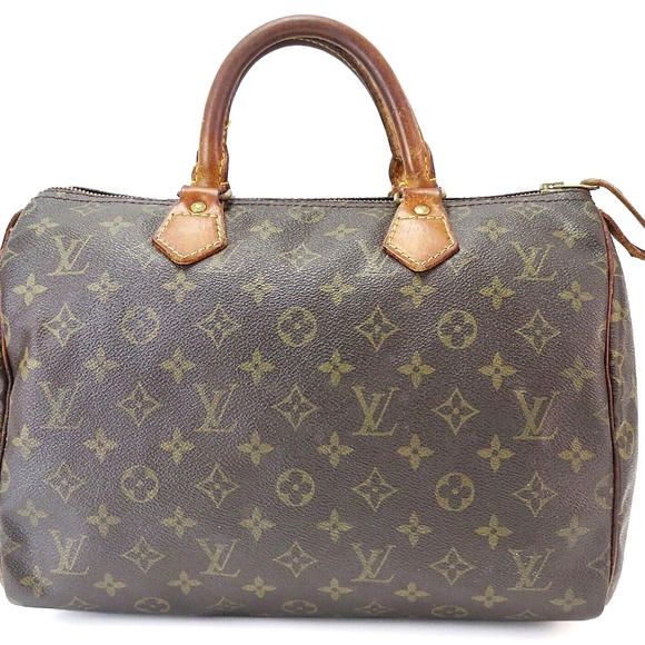 Louis Vuitton Handbags - Louis Vuitton Monogram Speedy 30